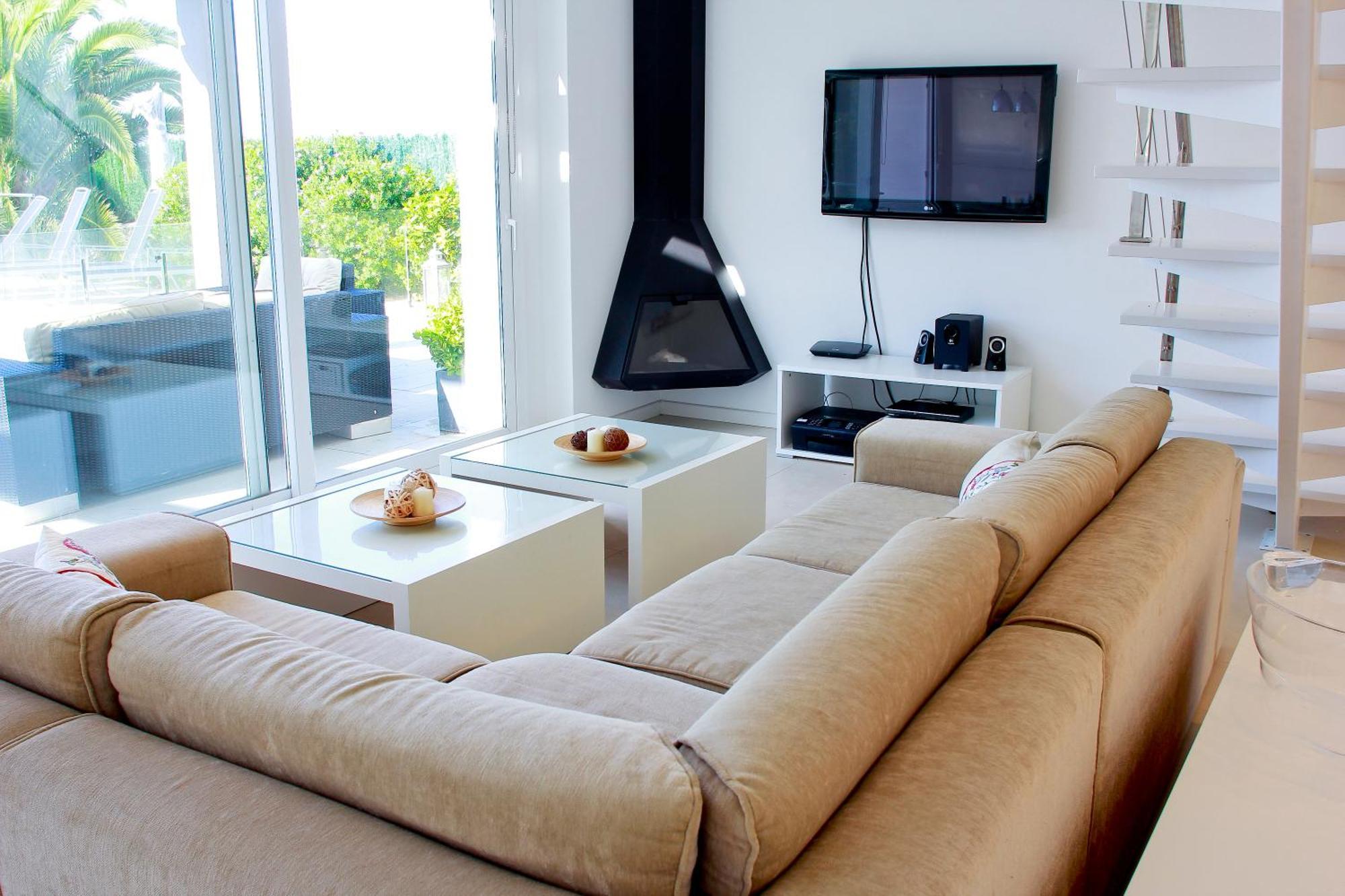 V196 Villa Brisa By Menorcarentals Villas Son Bou Buitenkant foto