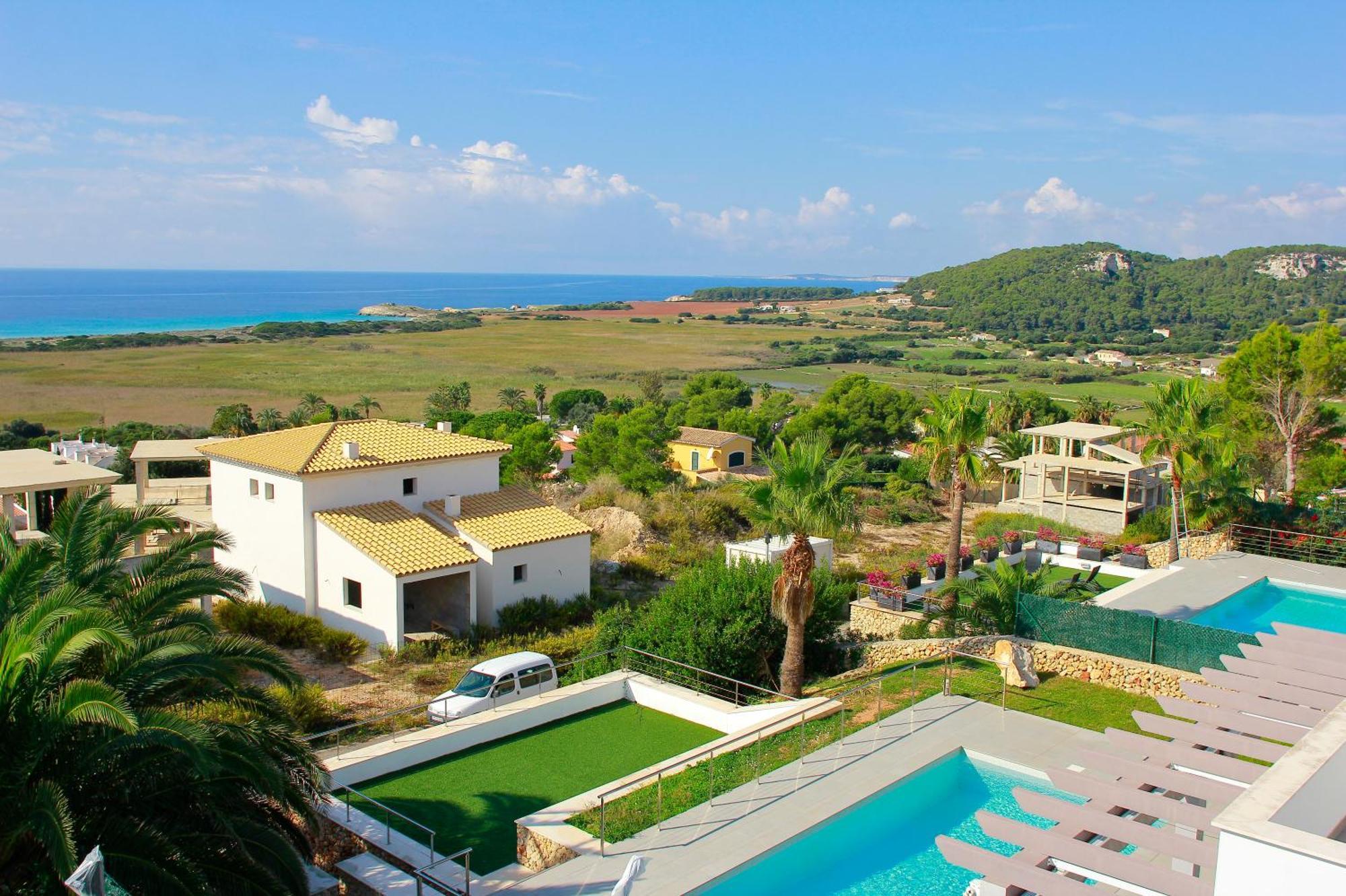 V196 Villa Brisa By Menorcarentals Villas Son Bou Buitenkant foto