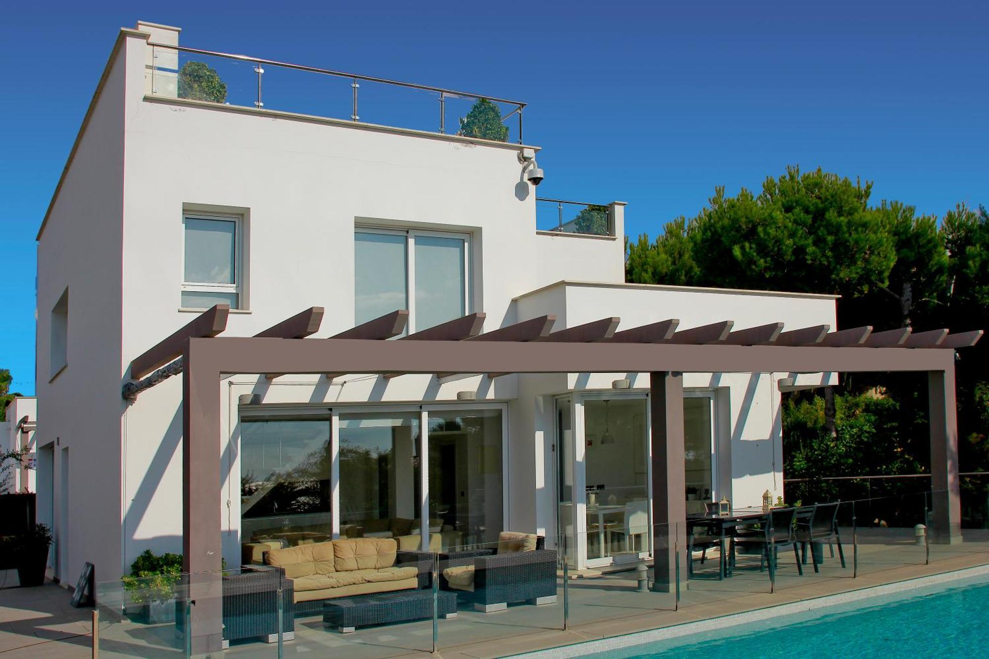 V196 Villa Brisa By Menorcarentals Villas Son Bou Buitenkant foto