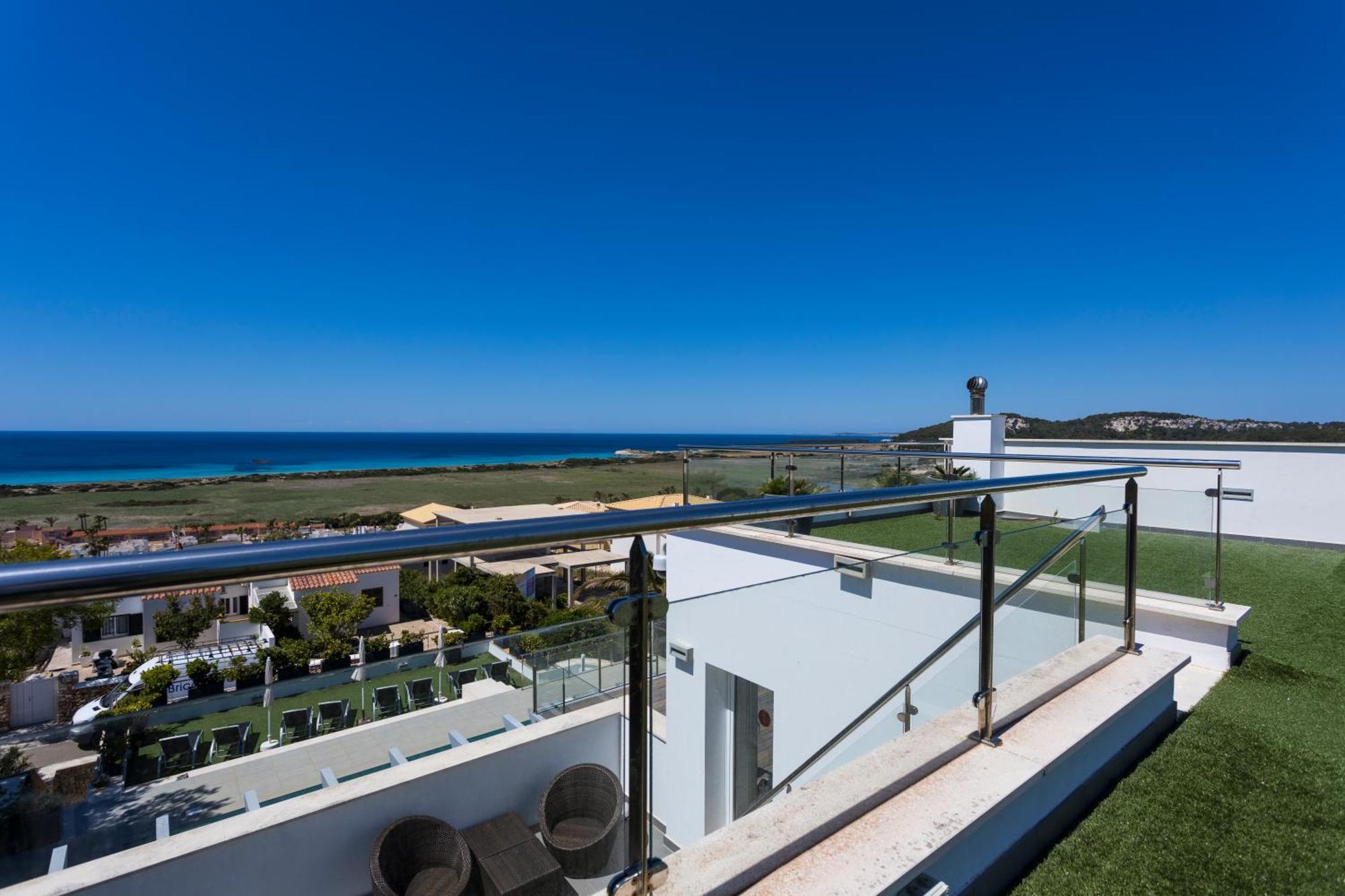 V196 Villa Brisa By Menorcarentals Villas Son Bou Buitenkant foto