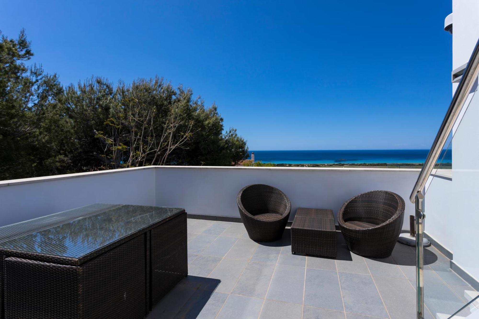 V196 Villa Brisa By Menorcarentals Villas Son Bou Buitenkant foto
