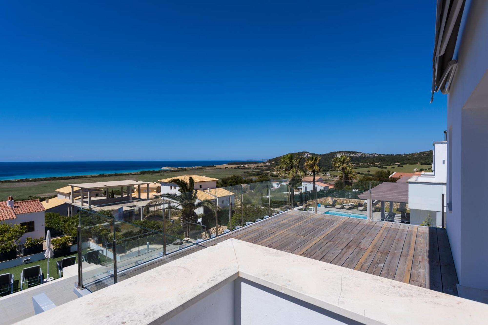 V196 Villa Brisa By Menorcarentals Villas Son Bou Buitenkant foto