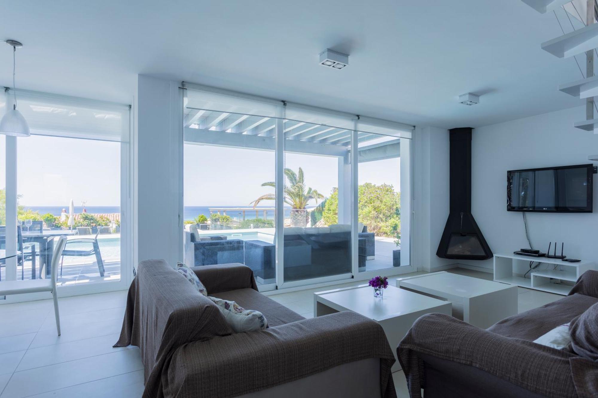 V196 Villa Brisa By Menorcarentals Villas Son Bou Buitenkant foto
