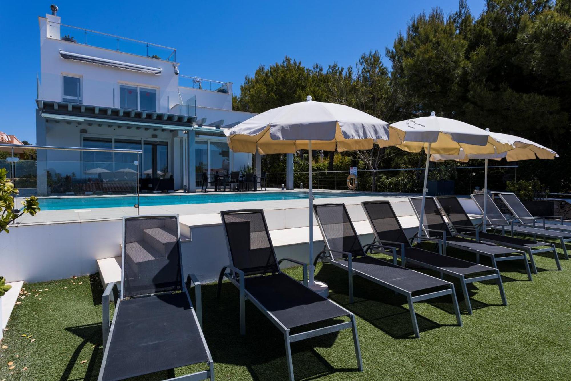 V196 Villa Brisa By Menorcarentals Villas Son Bou Buitenkant foto